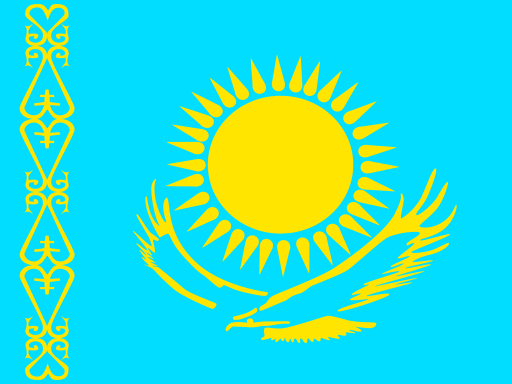 Flag of Kazakhstan