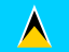 Flag of Saint Lucia