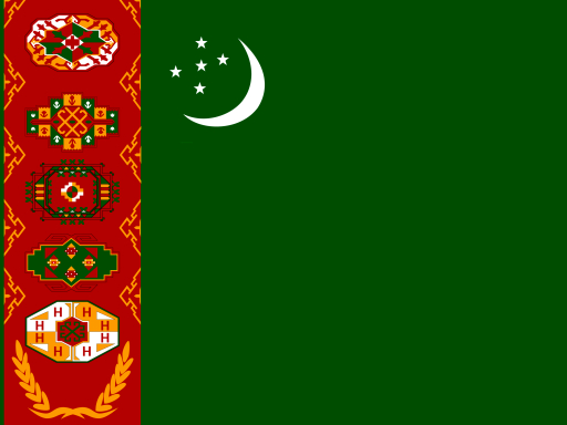 Flag of Turkmenistan