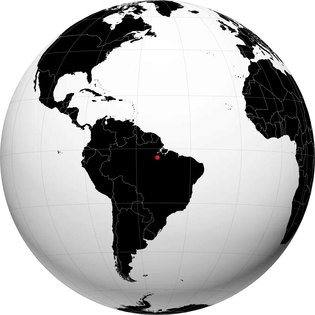 Altamira on the globe