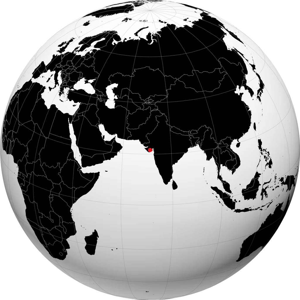 Amreli on the globe