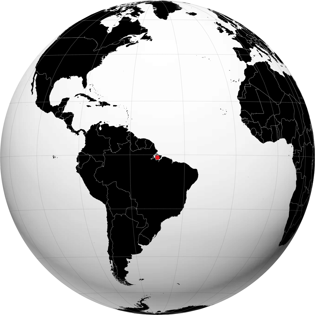 Anajas on the globe