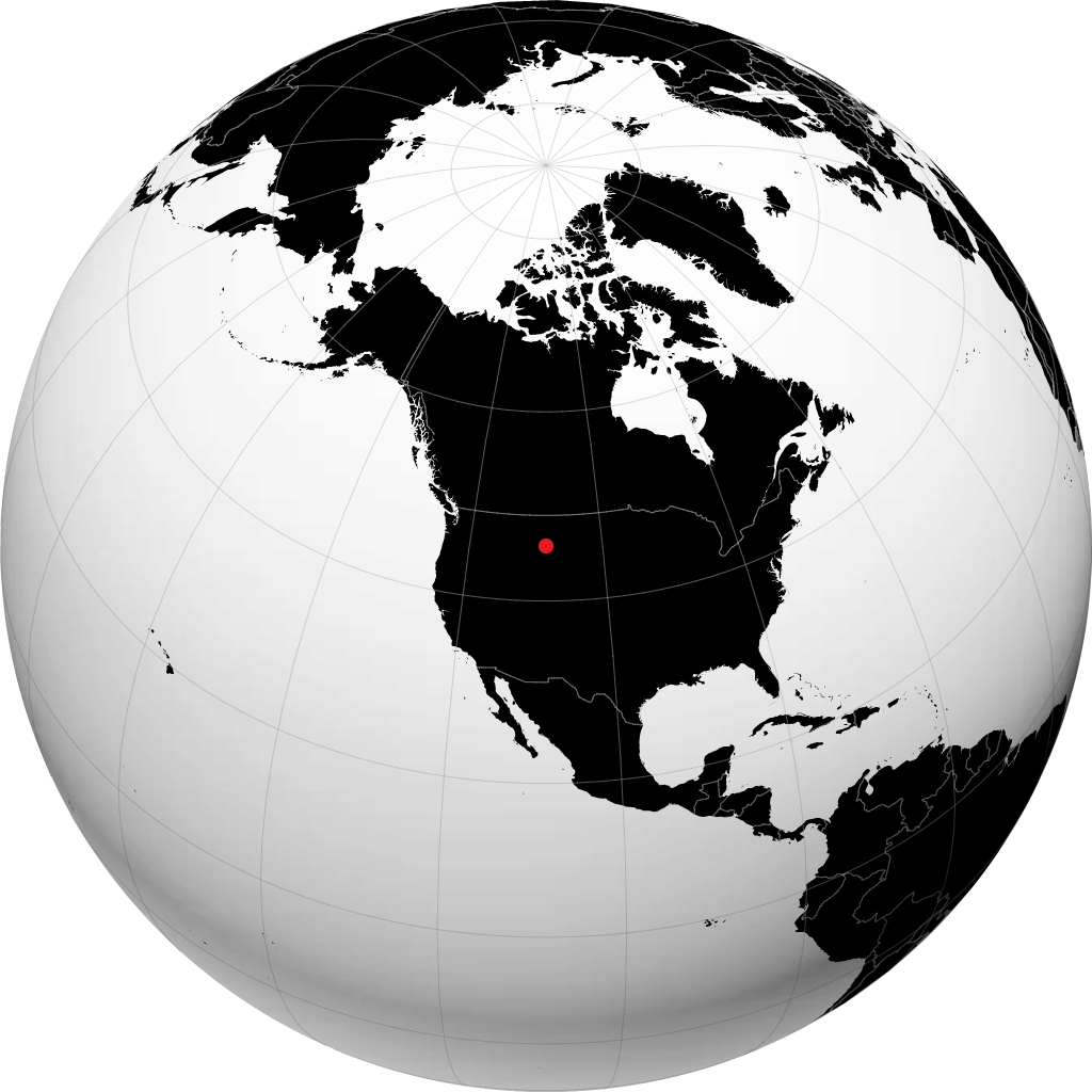 Billings on the globe