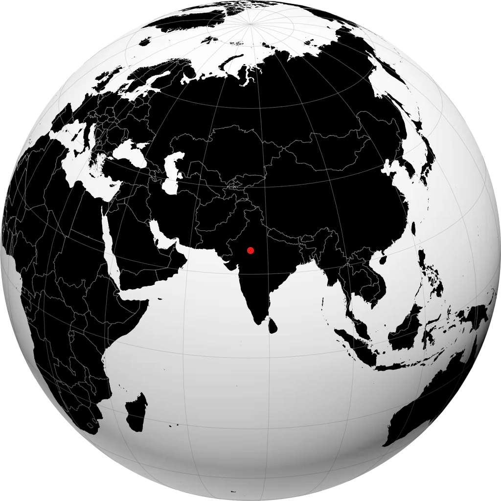 Bundi on the globe