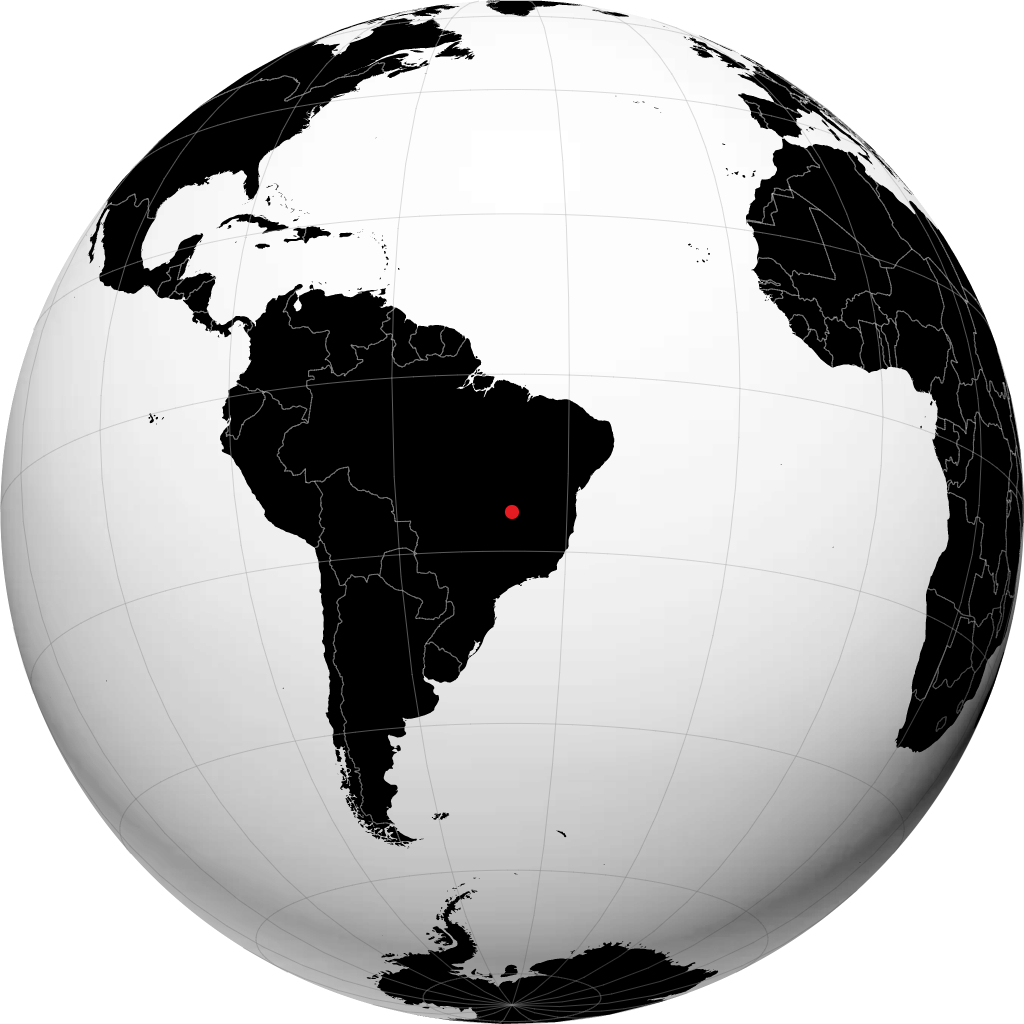 Buritis on the globe