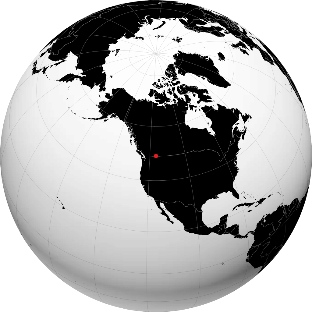 Creston on the globe