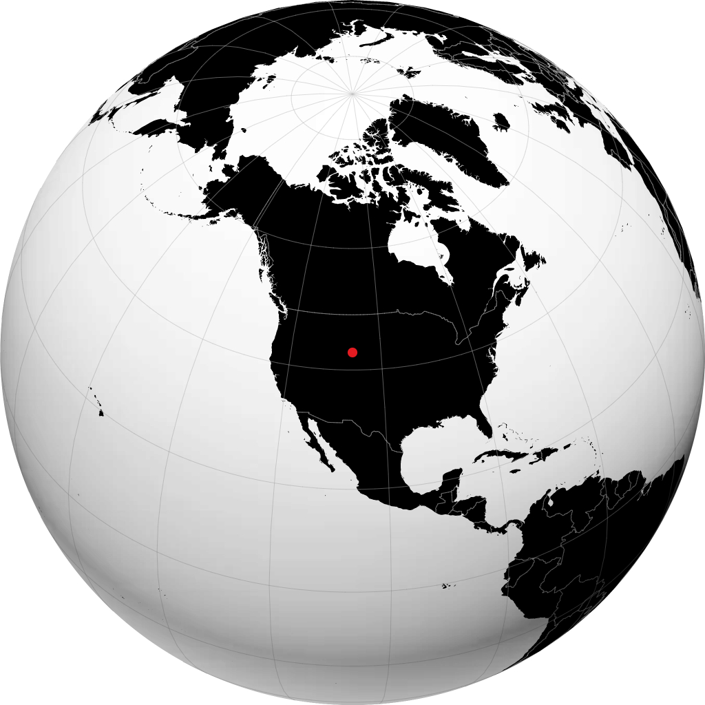 Casper on the globe