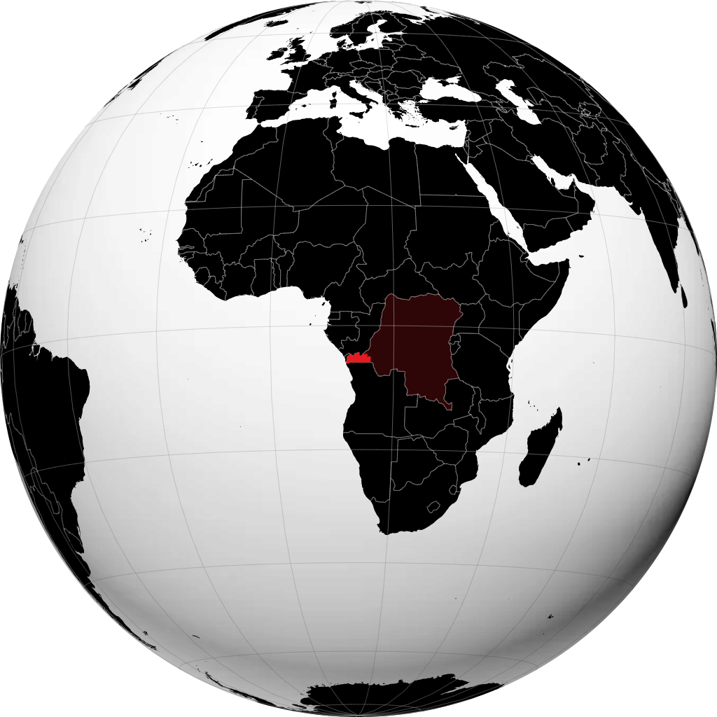 Province du Bas-Congo on the globe