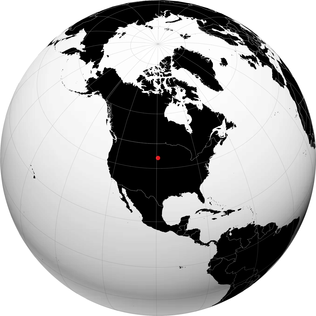 Chamberlain on the globe