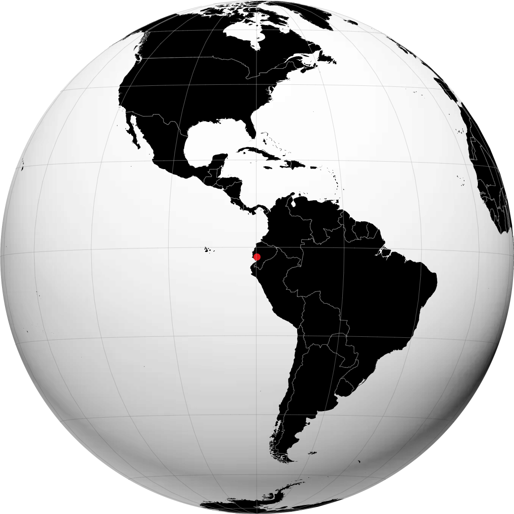 Durán on the globe