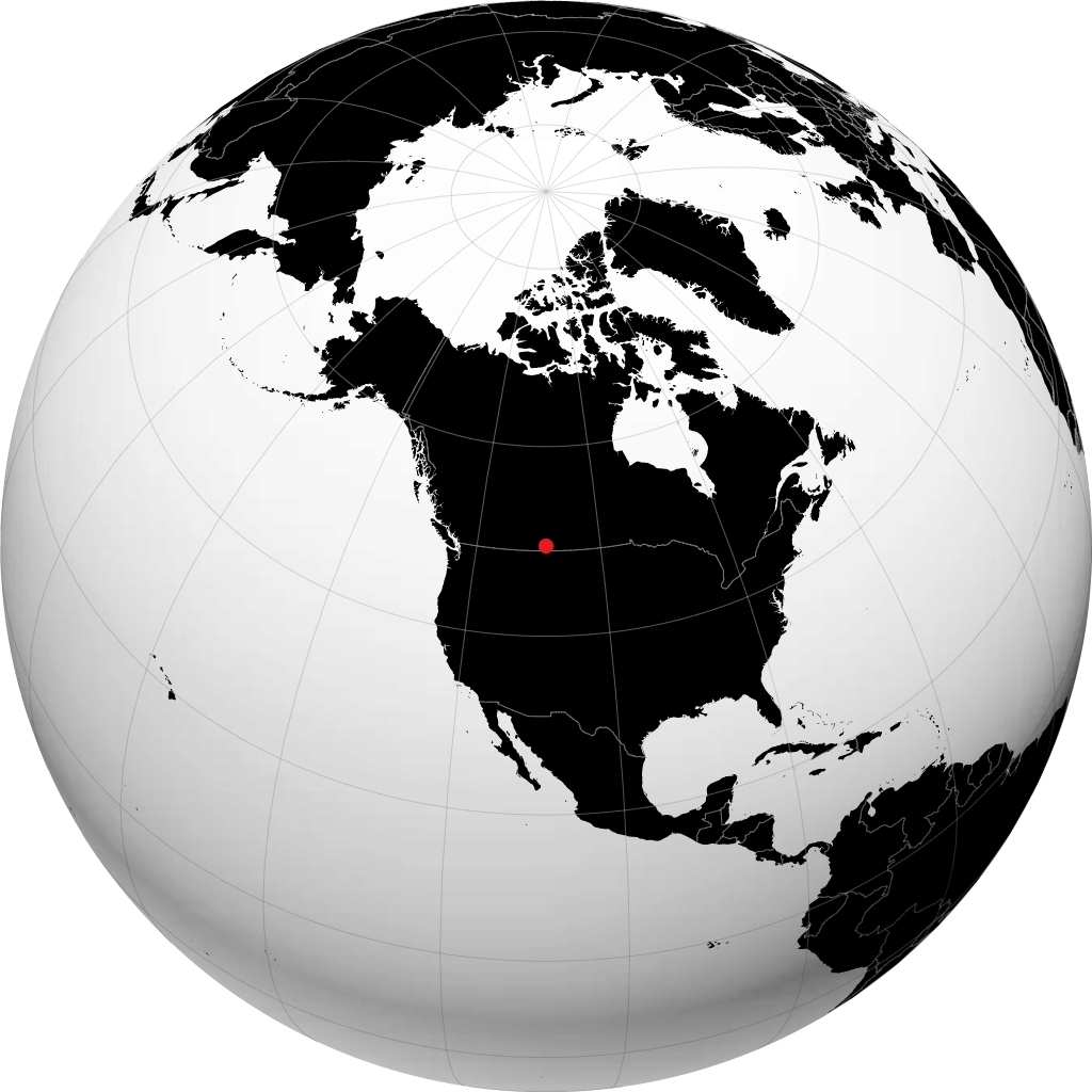 Eastend on the globe