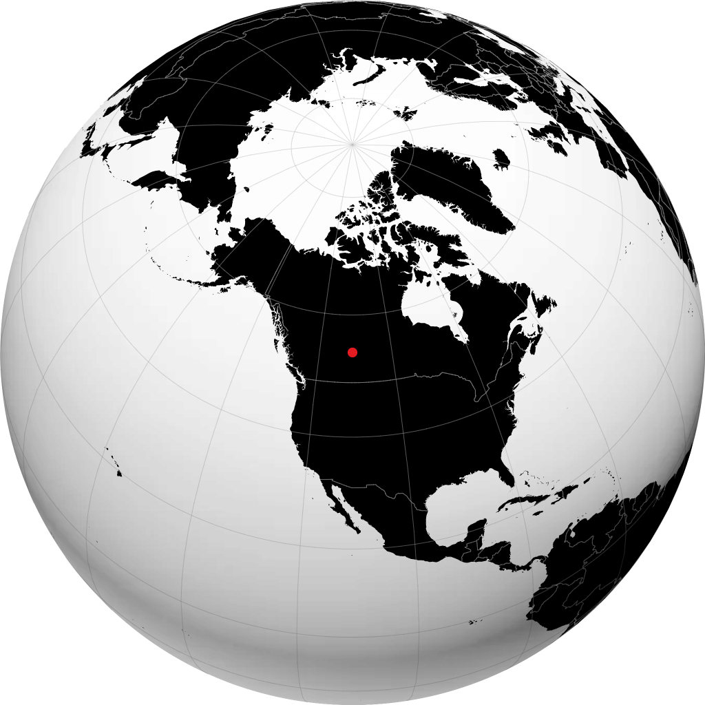 Elk Point on the globe