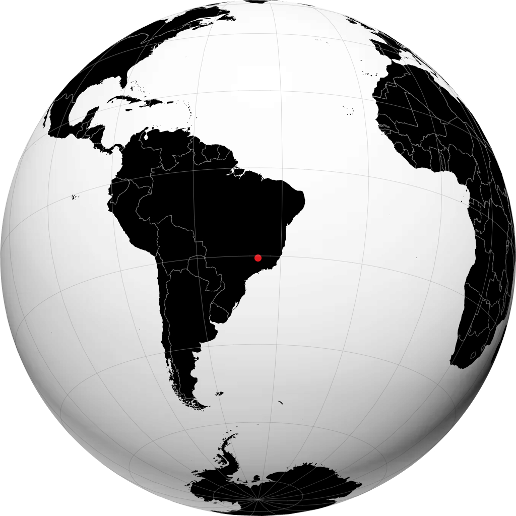 Formiga on the globe