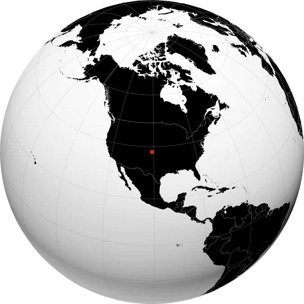 Garden City on the globe