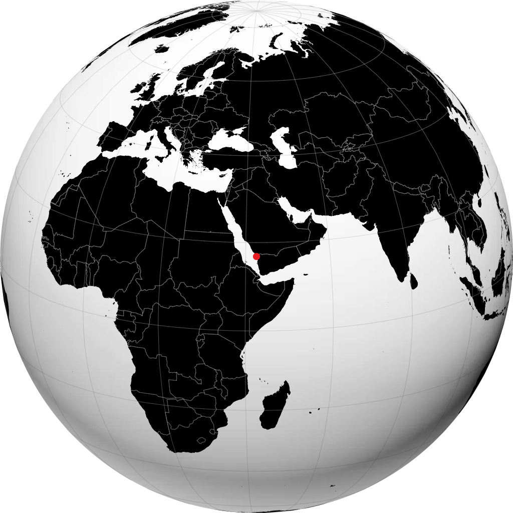 Gazan on the globe