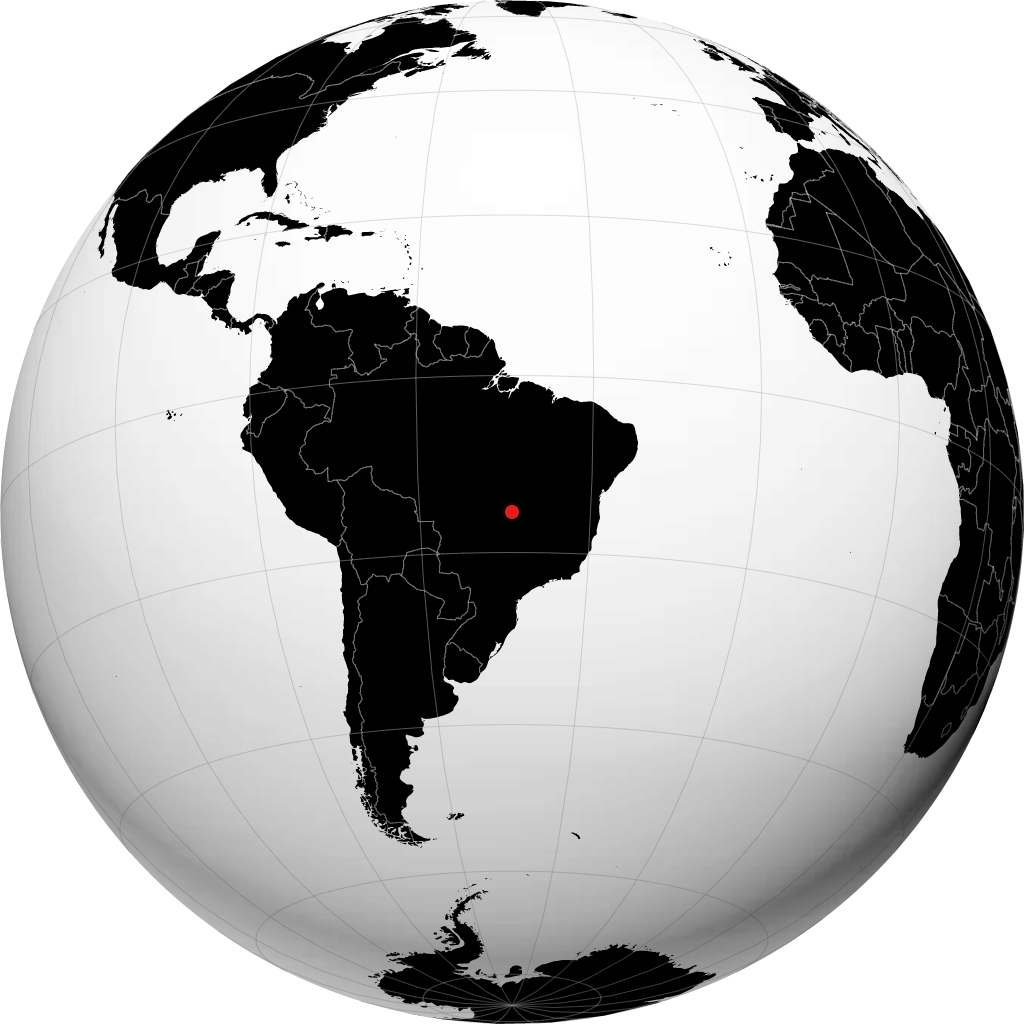 Goianesia on the globe