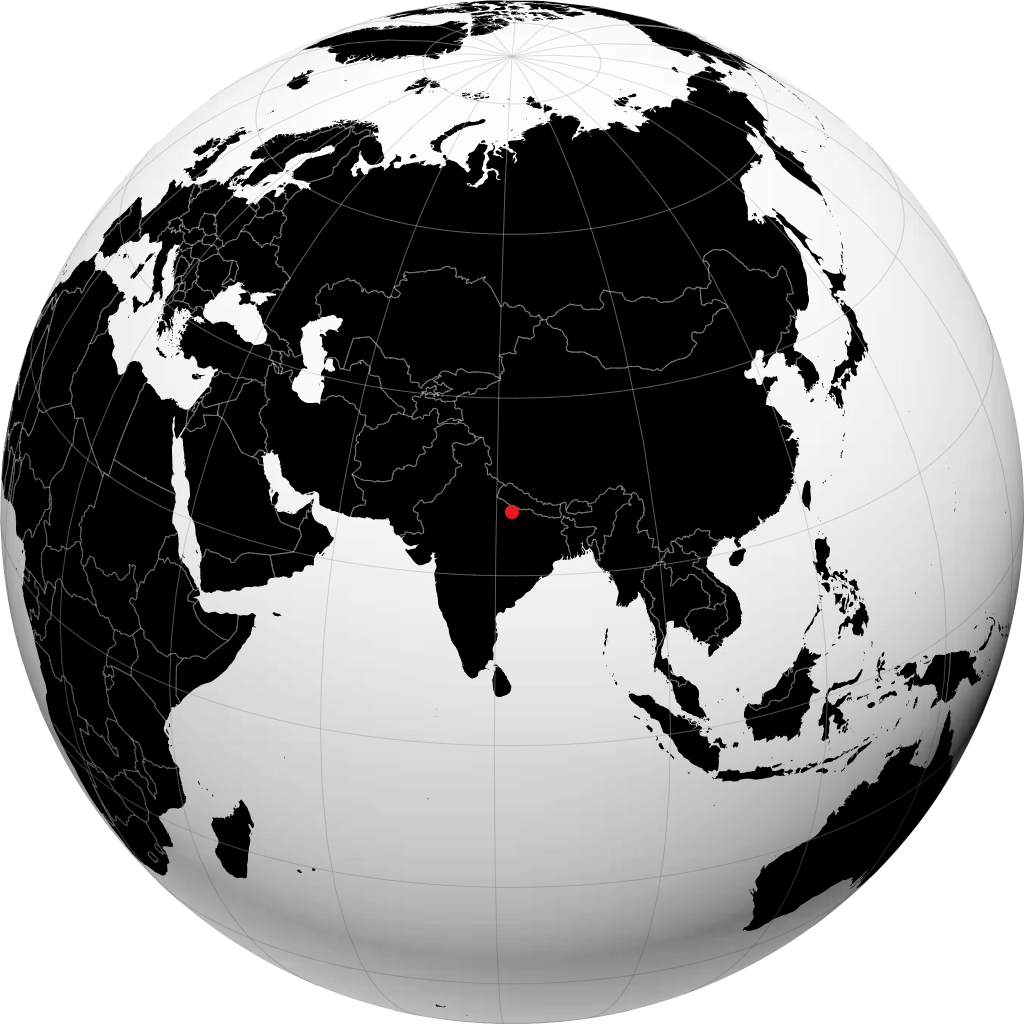 Gonda on the globe