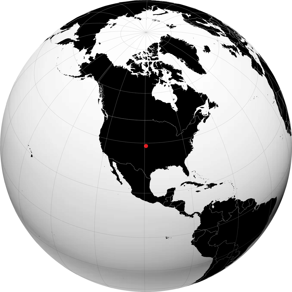 Hays on the globe