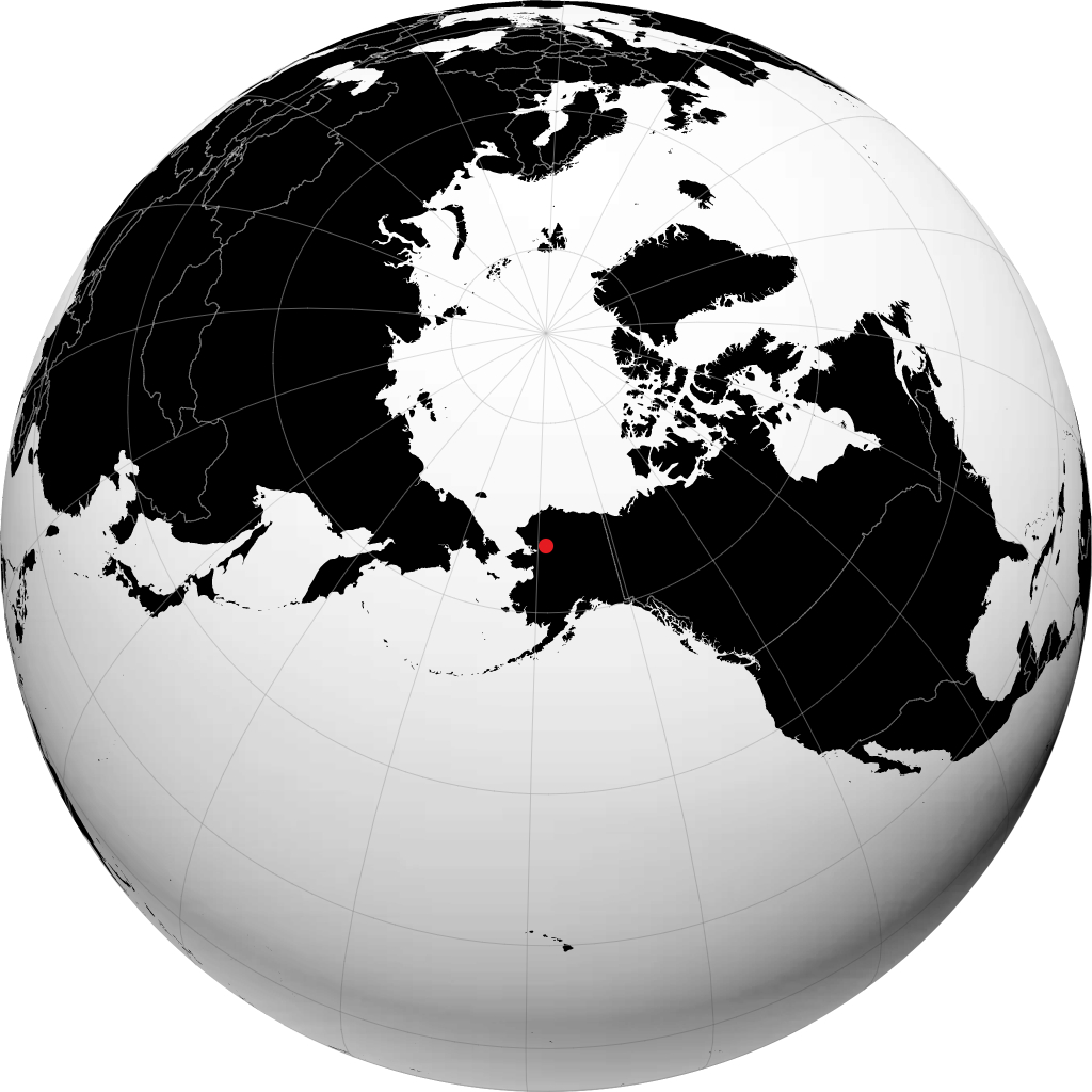 Kobuk on the globe