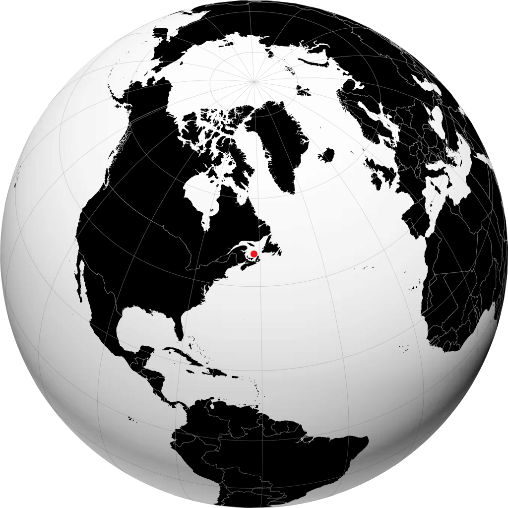 L\'Etang-du-Nord on the globe