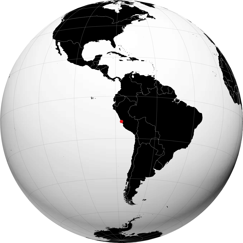 Lima on the globe