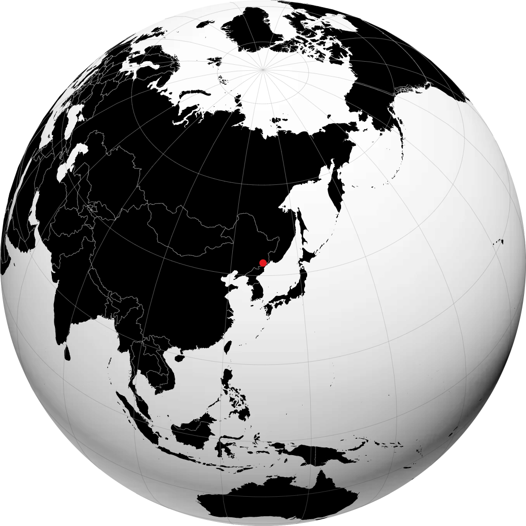 Longjing on the globe