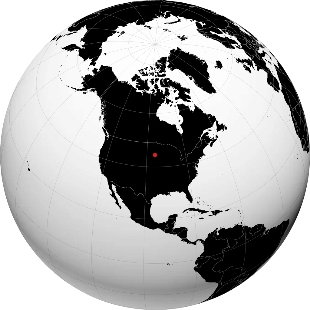 Marshall on the globe