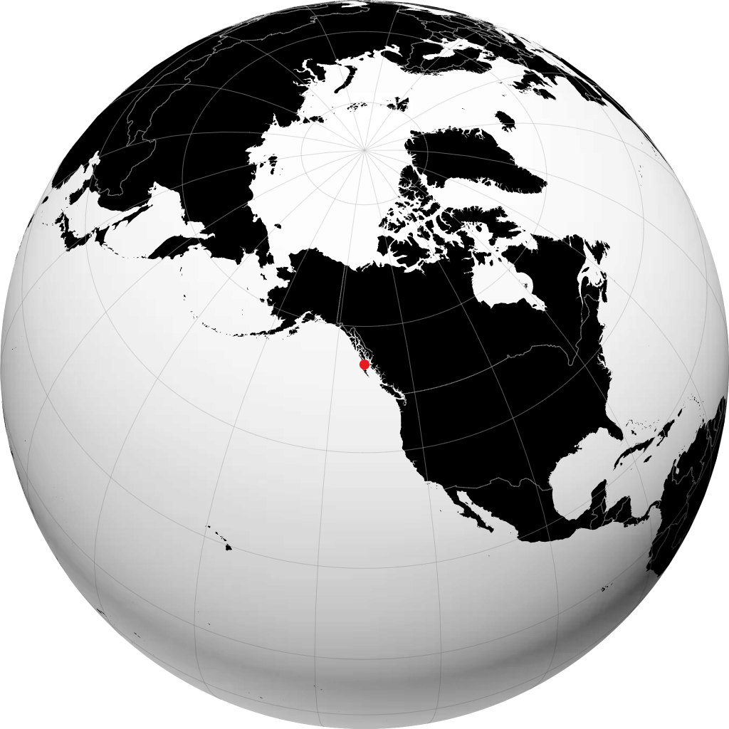 Masset on the globe