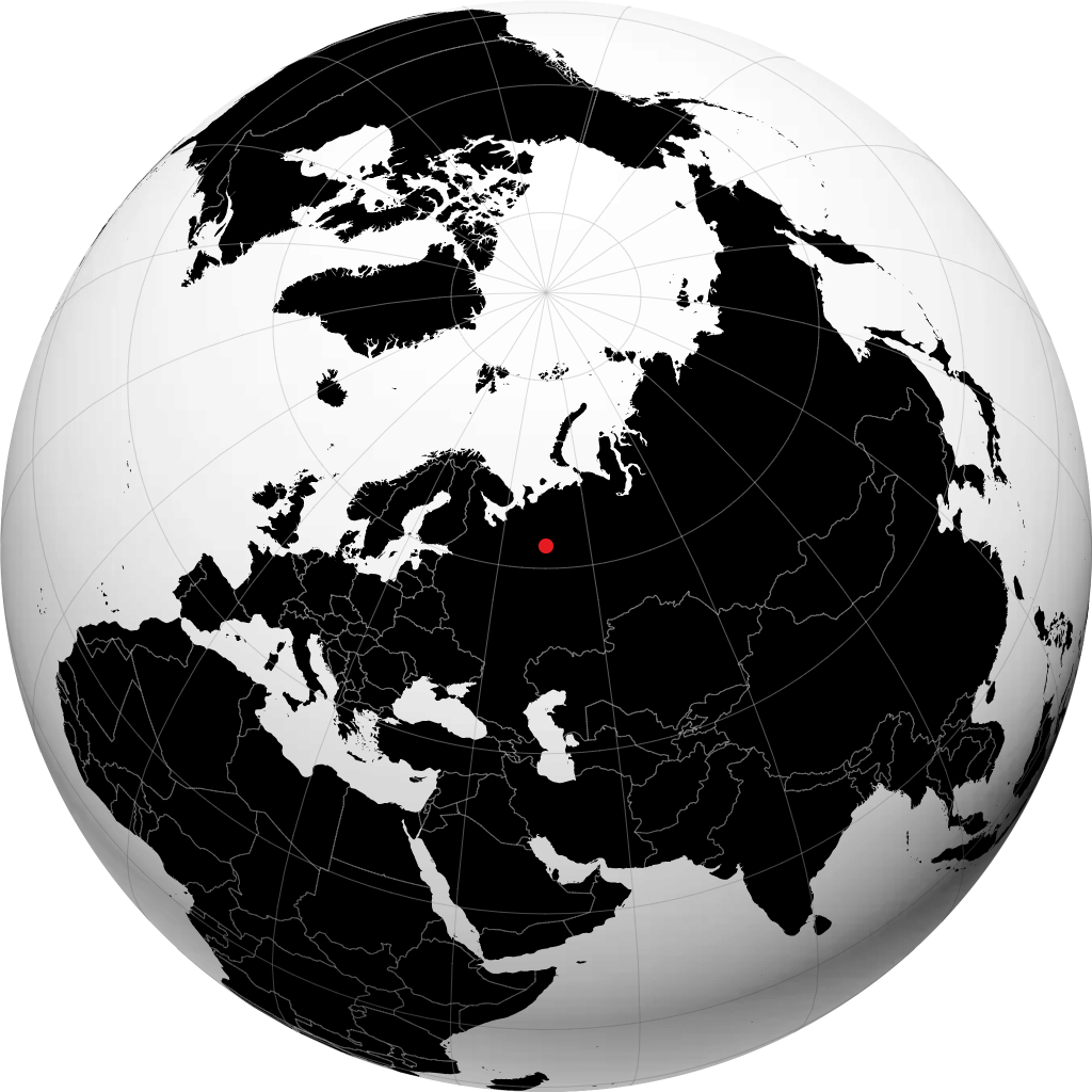 Mikun\' on the globe