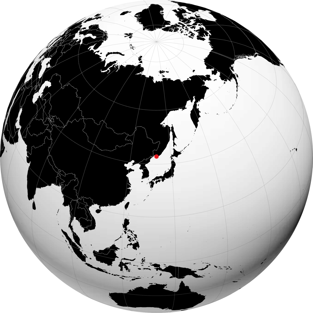 Nakhodka on the globe