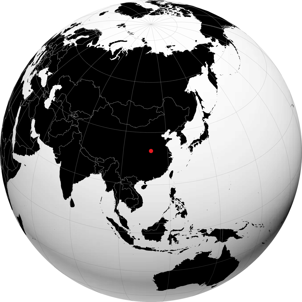 Nanyang on the globe