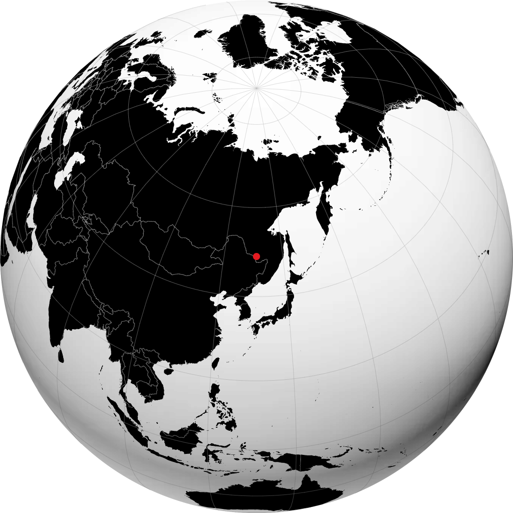 Obluch\'ye on the globe