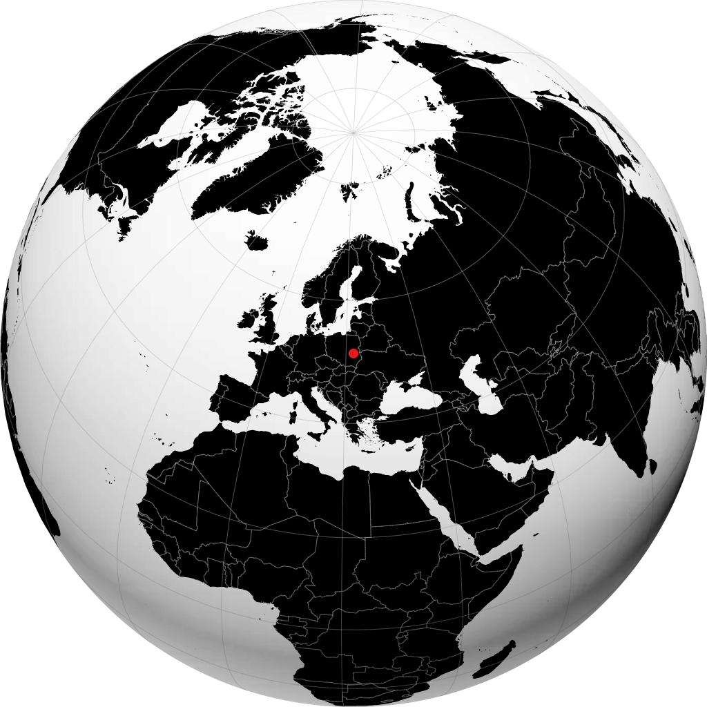 Puławy on the globe