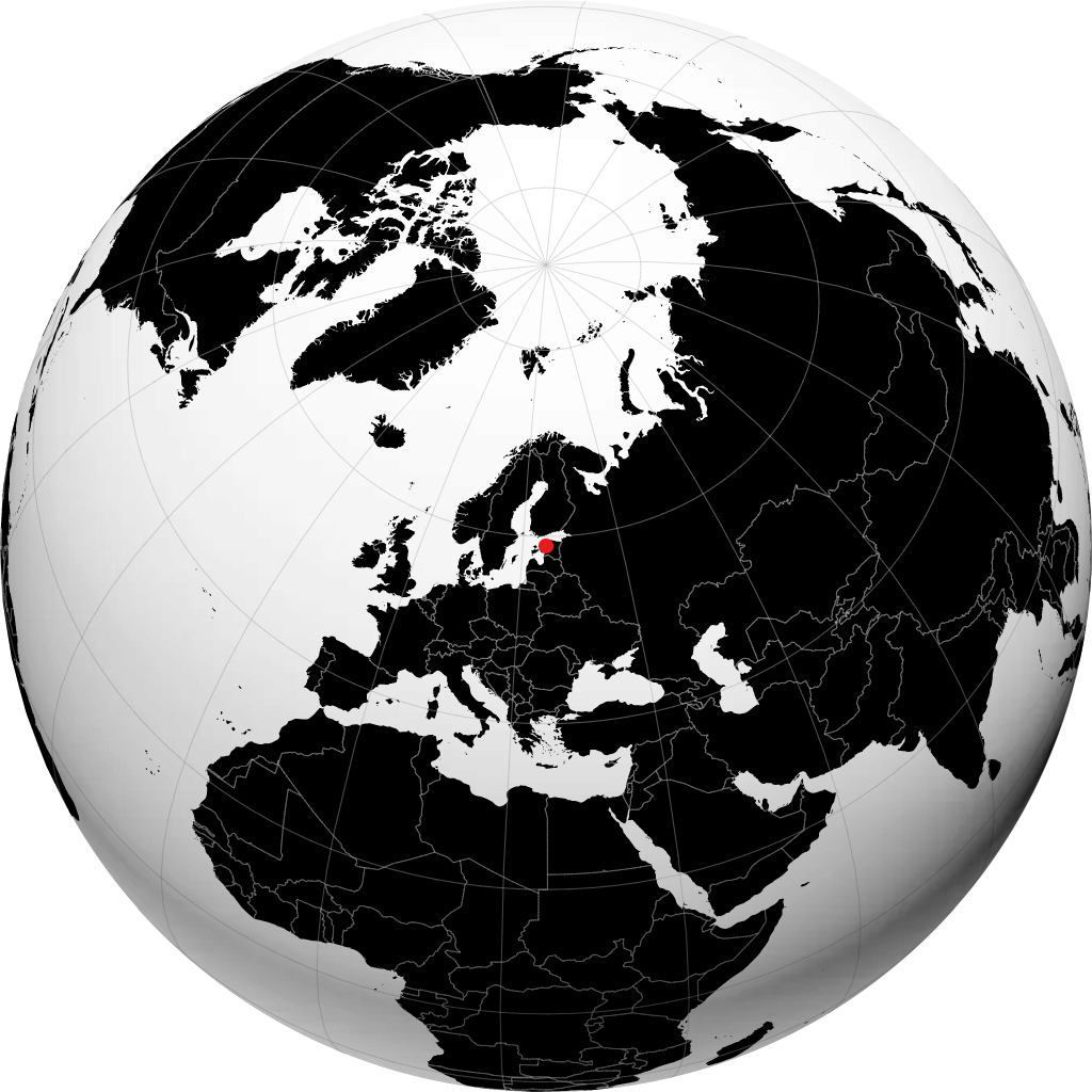 Rapla on the globe