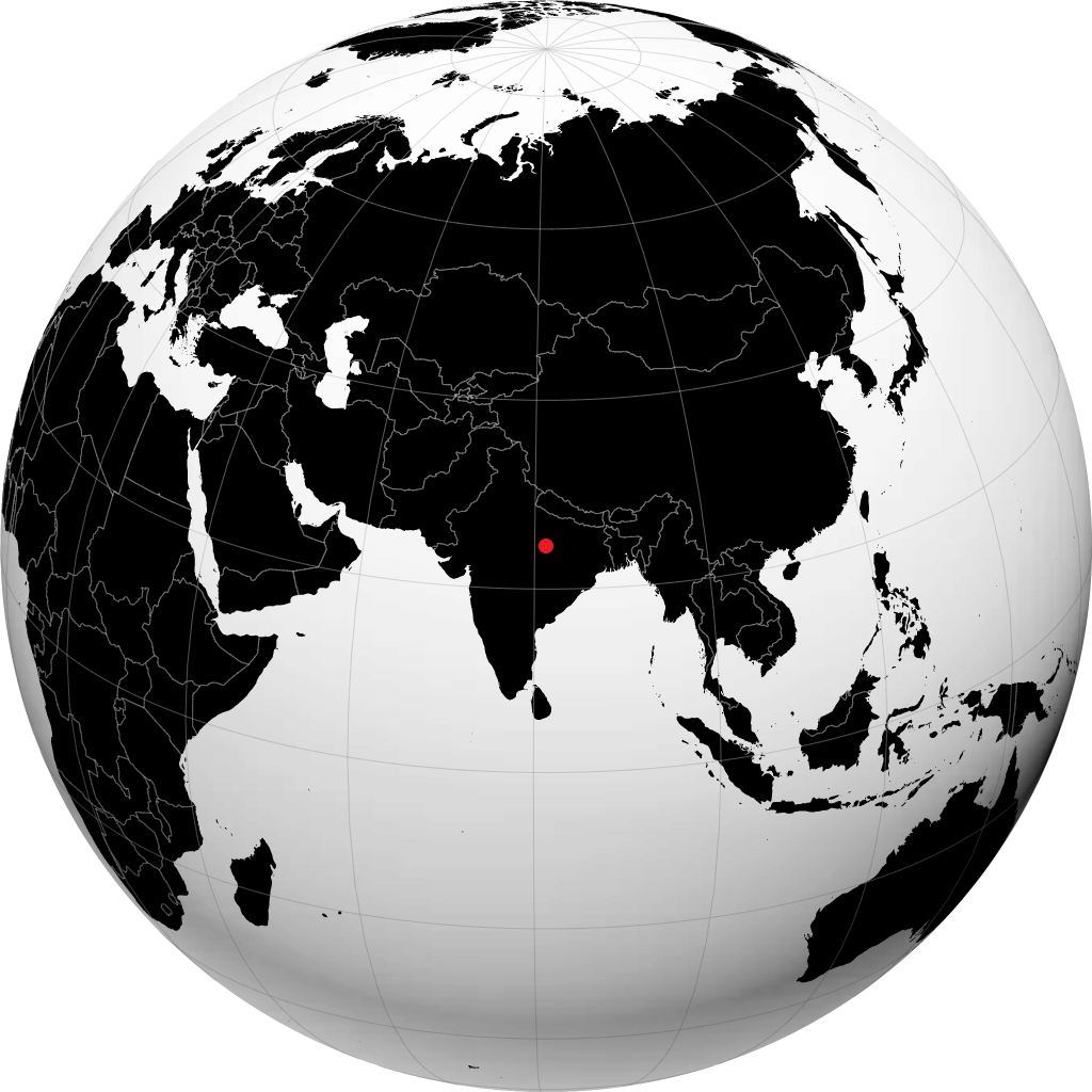 Rewa on the globe