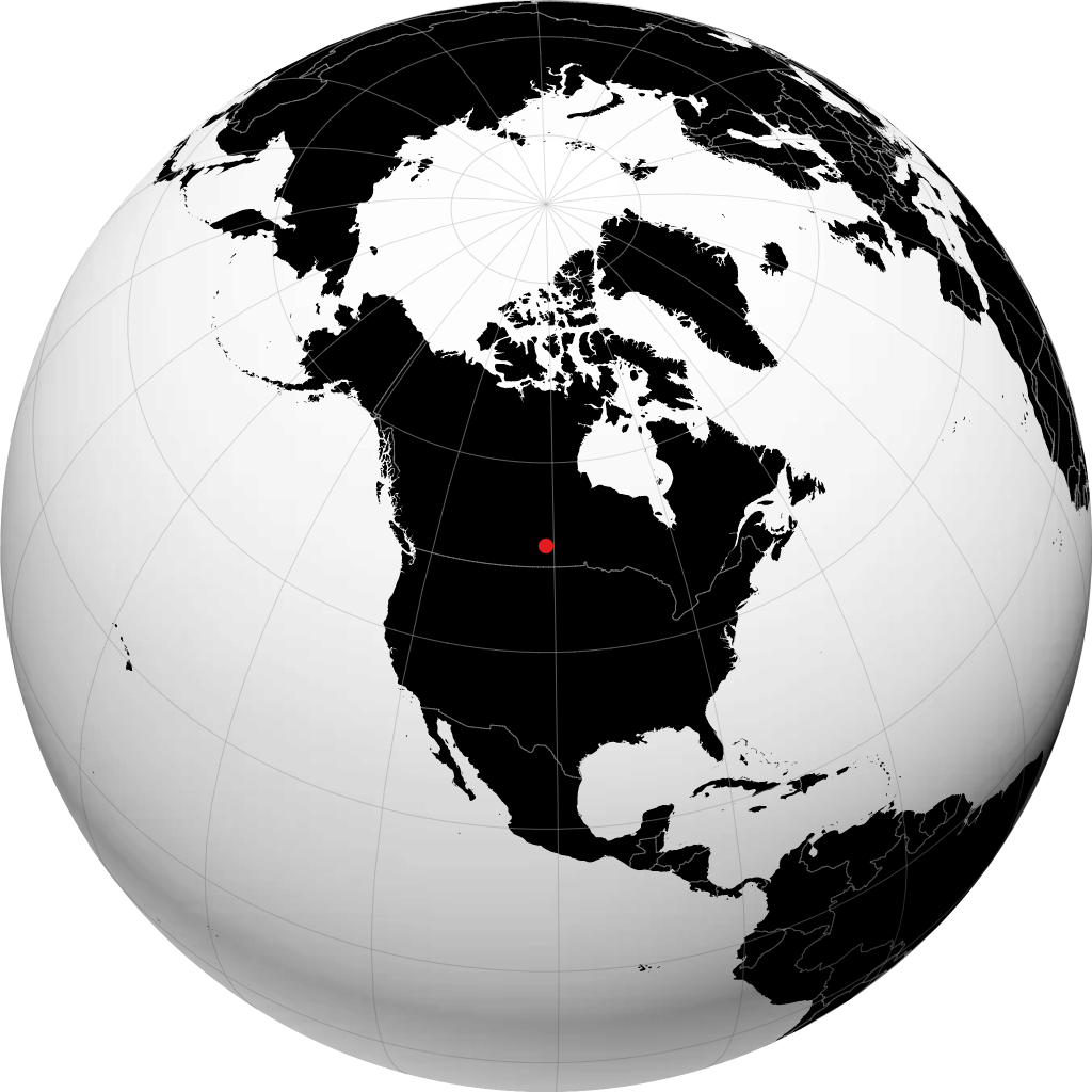 Roblin on the globe