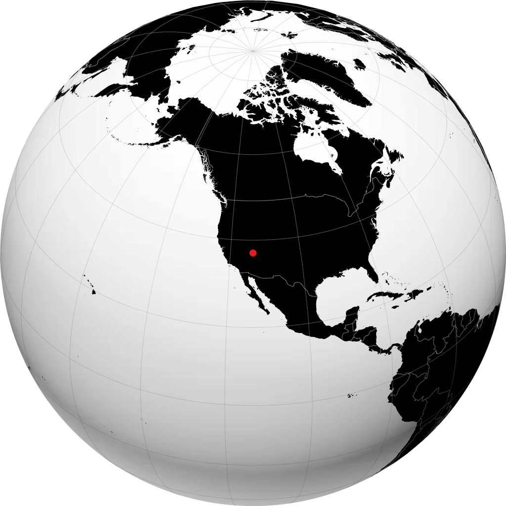 Saint George on the globe