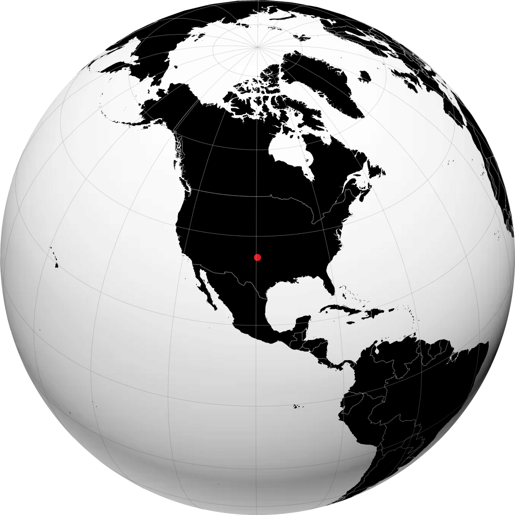 Sayre on the globe