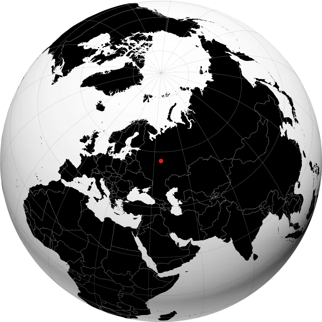 Semyonov on the globe