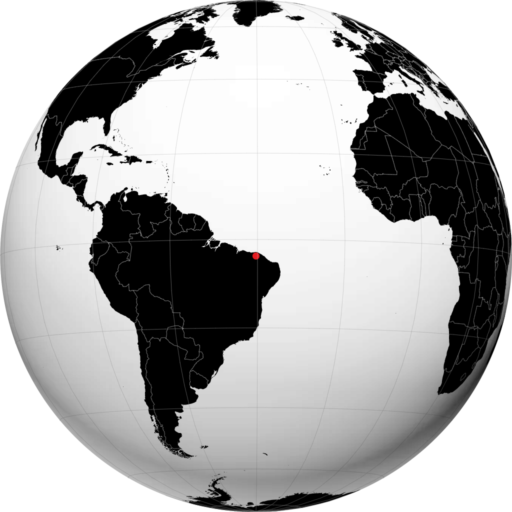 Sobral on the globe