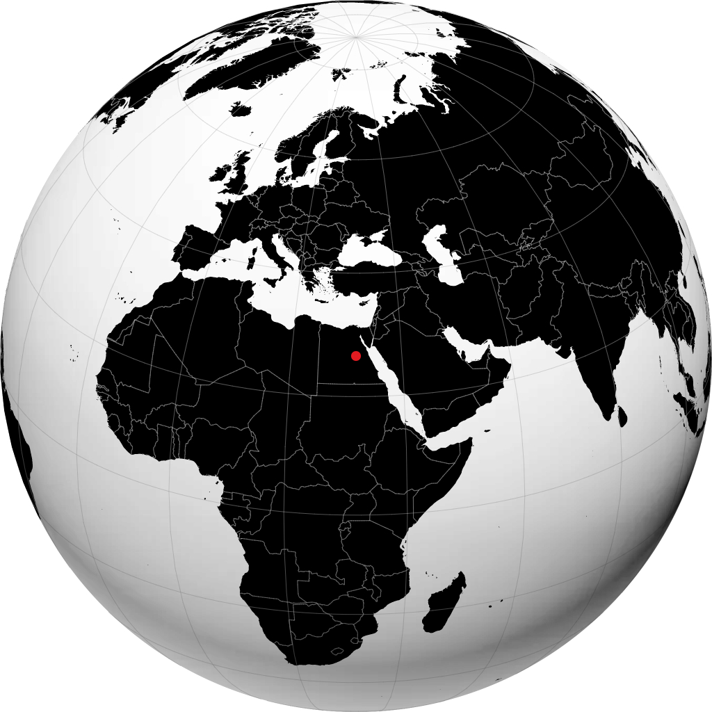 Sohag on the globe