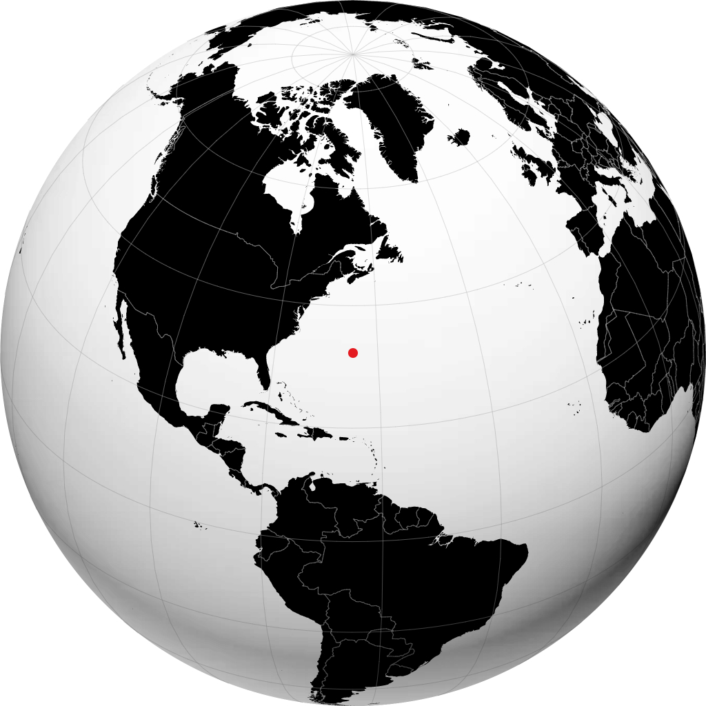 Somerset on the globe