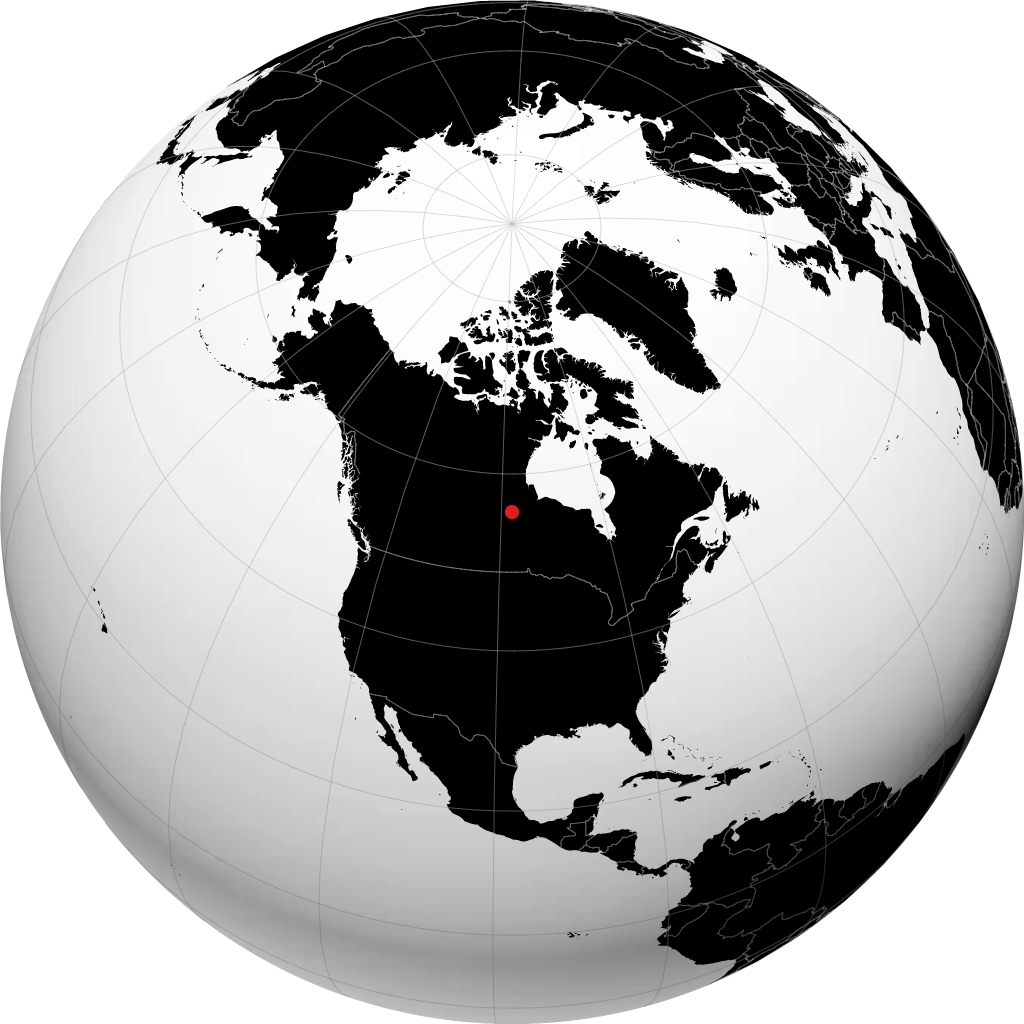 Thompson on the globe