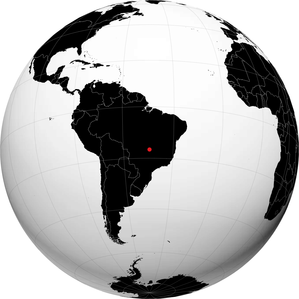 Trindade on the globe