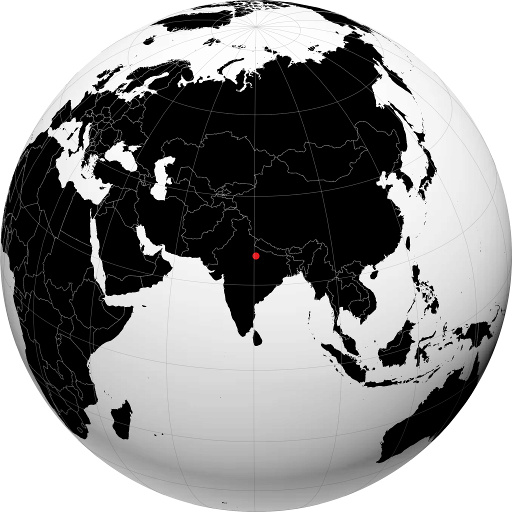 Unnao on the globe