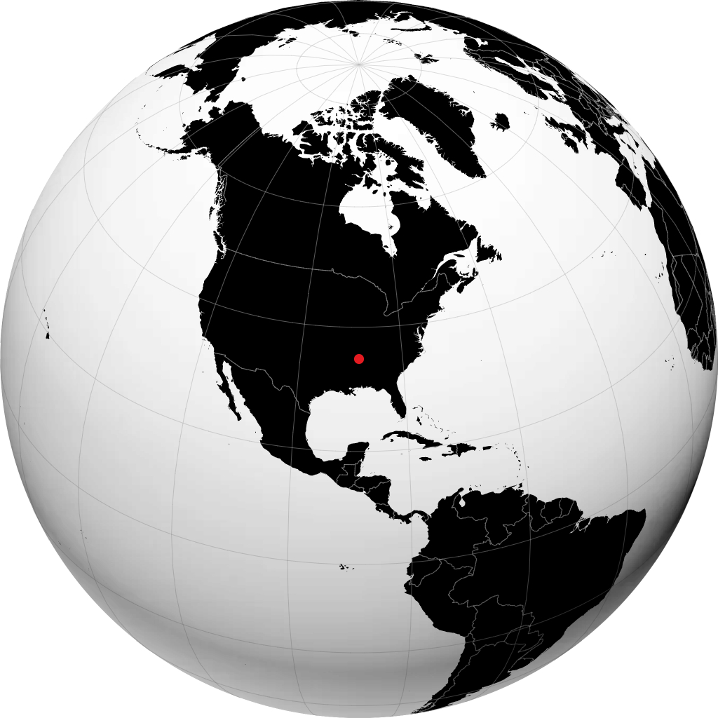 Corinth on the globe