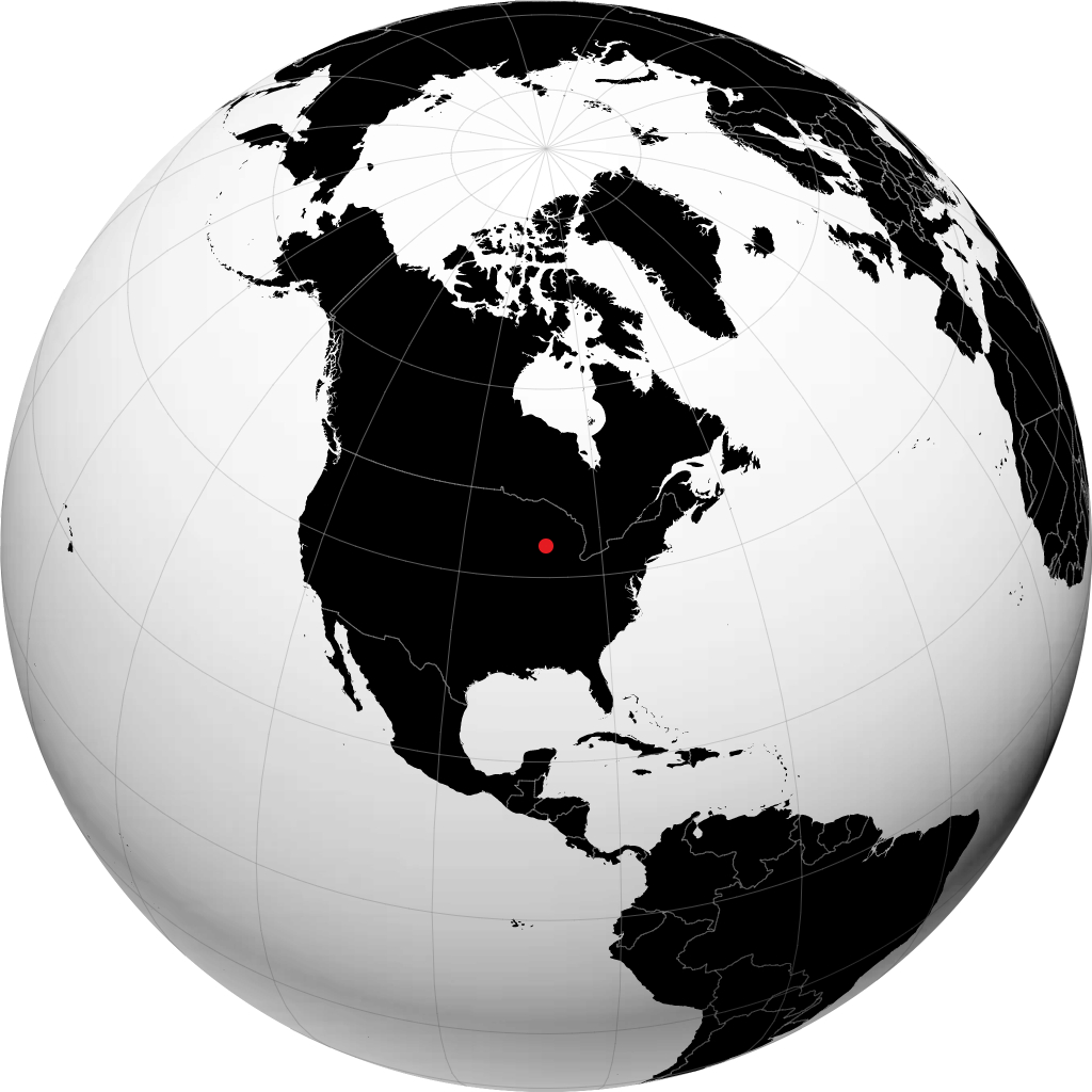 Grafton on the globe