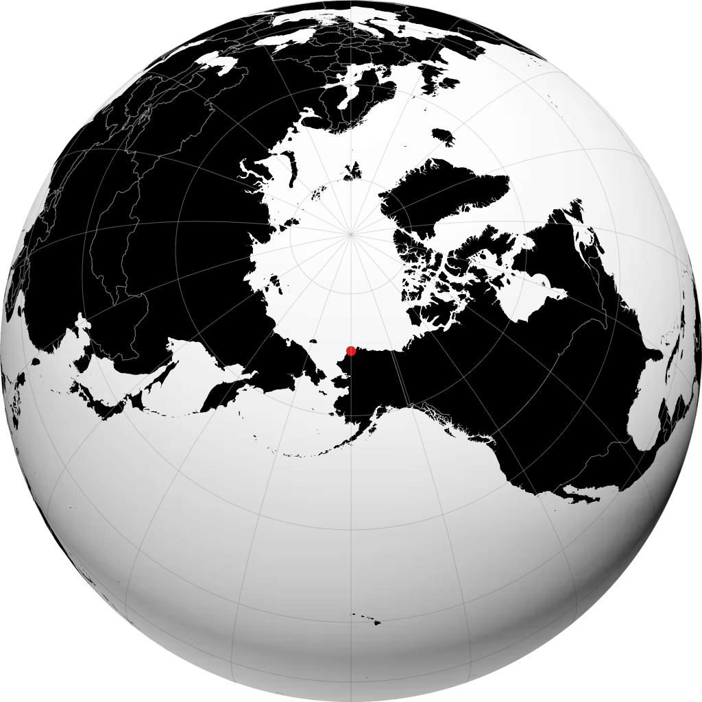 Wainwright on the globe