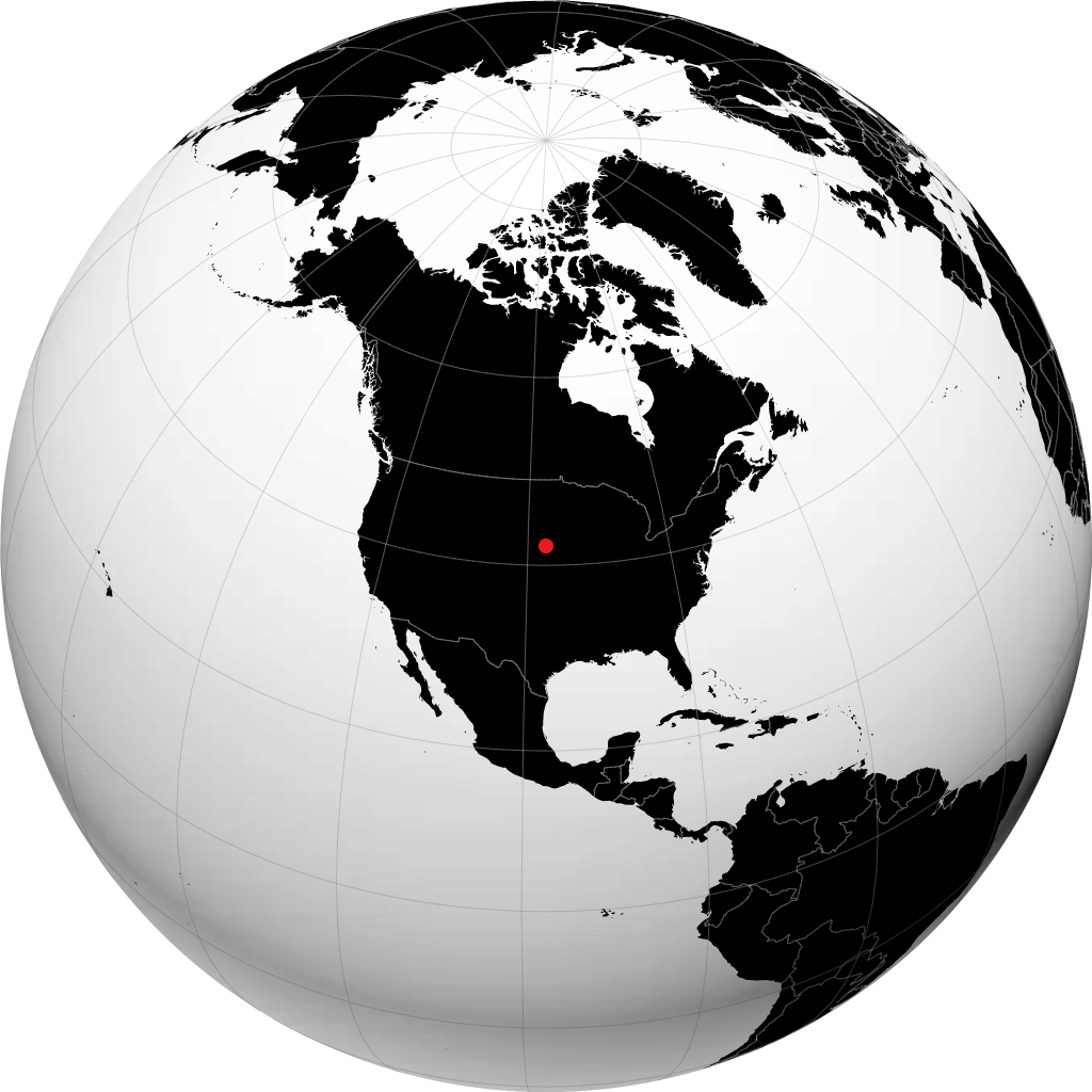 Norfolk on the globe