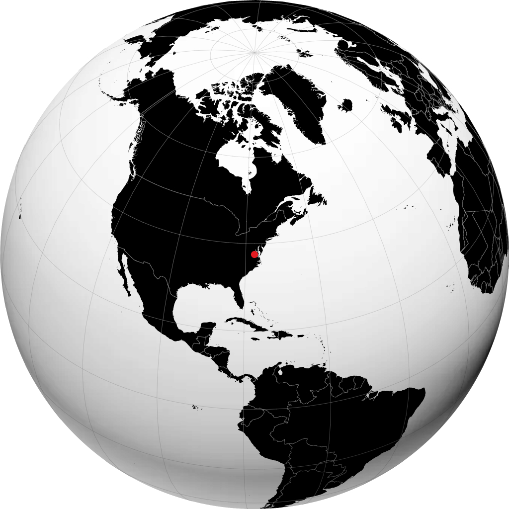 Richmond on the globe